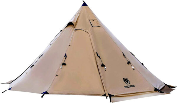 Onetigris 2-4 Person Northgaze Canvas Teepee Tent - Image 2