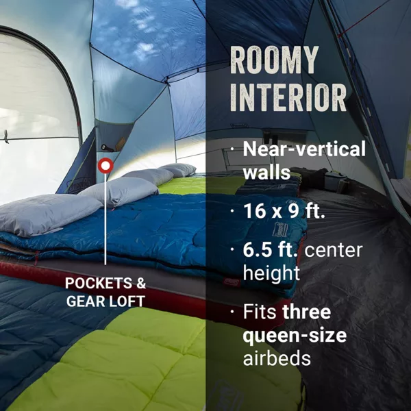 Coleman Skydome™ 12-Person Camping Tent XL - Image 7