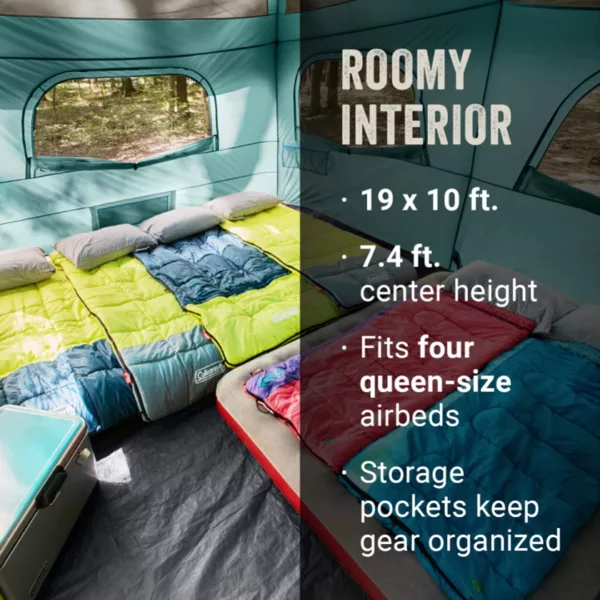 Coleman Skylodge™ 12-Person Tent with Screen Room - Image 6