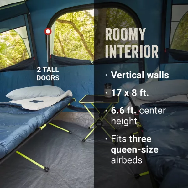 Coleman Sunlodge™ 10-Person Camping Tent, Blue Nights - Image 4