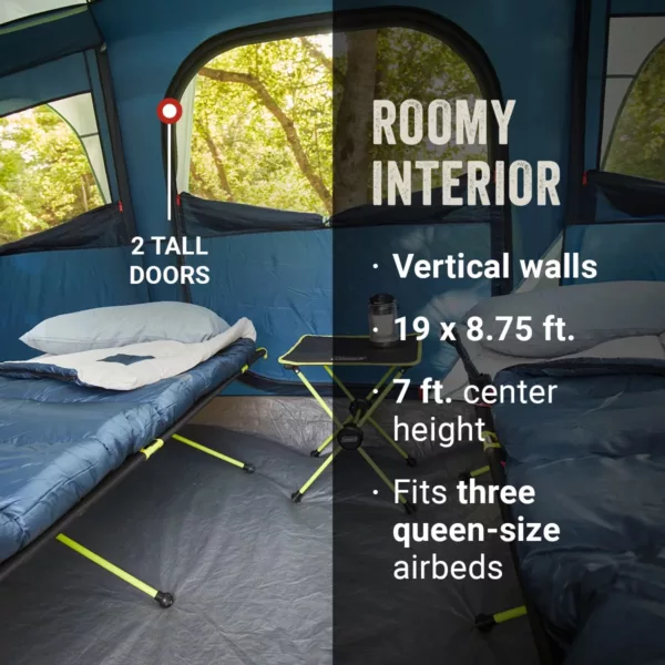 Coleman Sunlodge™ 12-Person Camping Tent, Blue Nights - Image 7